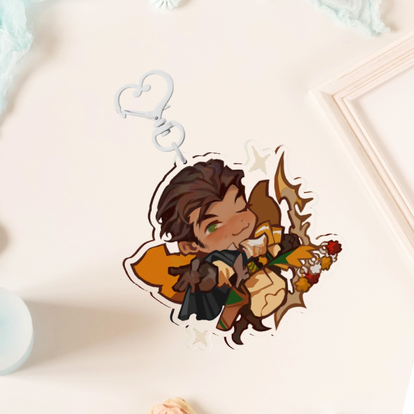 FE3H: Claude Acrylic Keychain