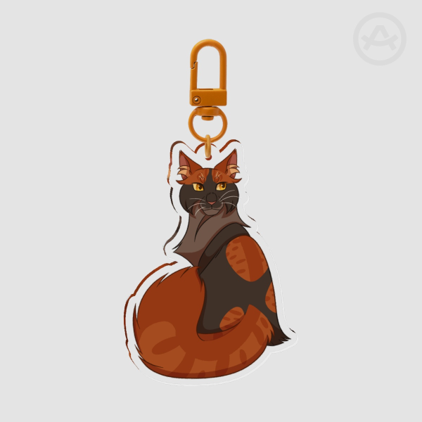 Redtail Keychain