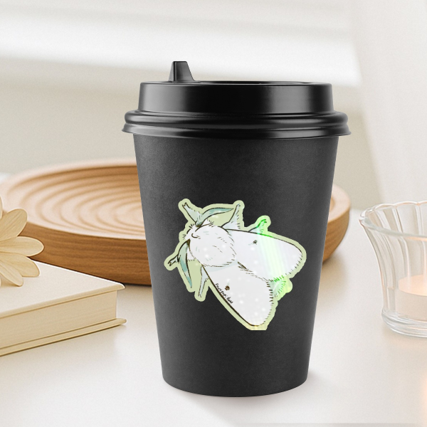 Mint moth Die Cut Sticker