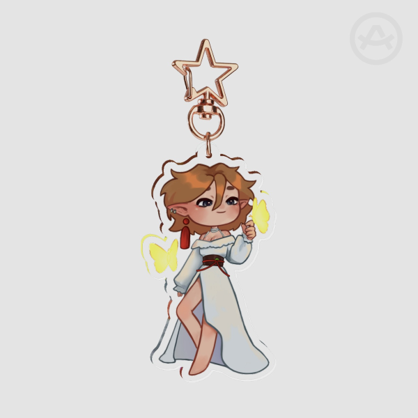 Pixie fairy keychain