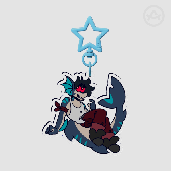 Seven Keychain! (Fish Form)