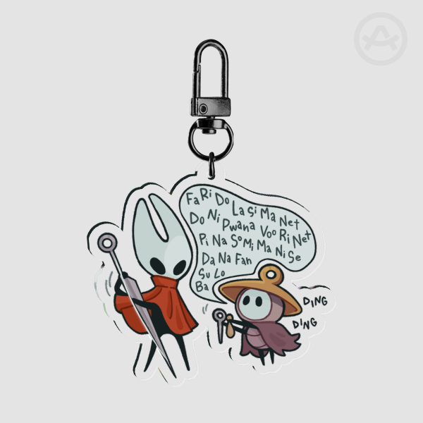 Hornet & Sherma singing keychain