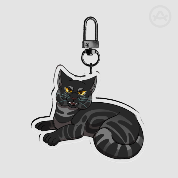 Darkstripe Keychain