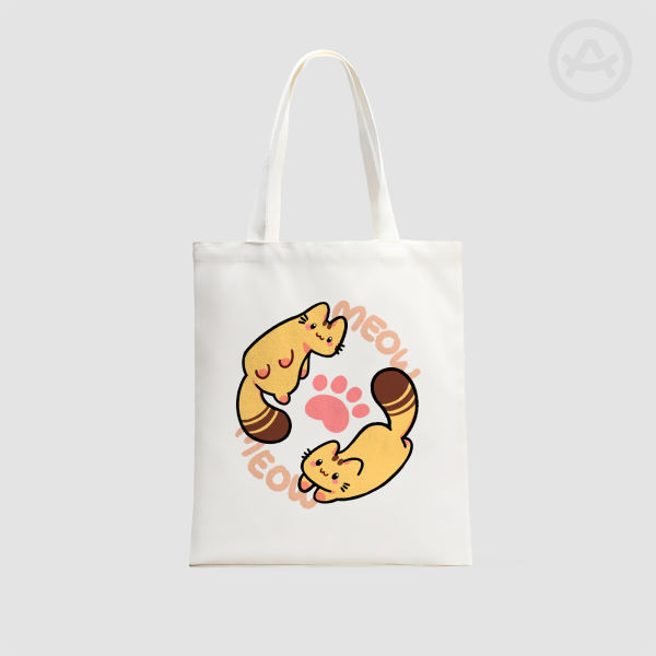 Mesh MEOW Tote Bag