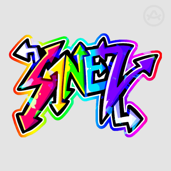 s1nez Holographic Sticker