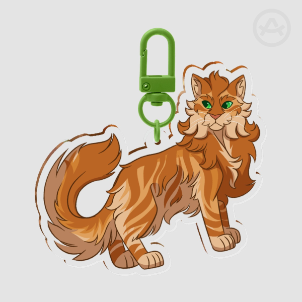 Lionheart Keychain