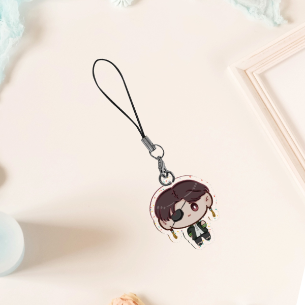 WB Glitter Phone Charm| Suo