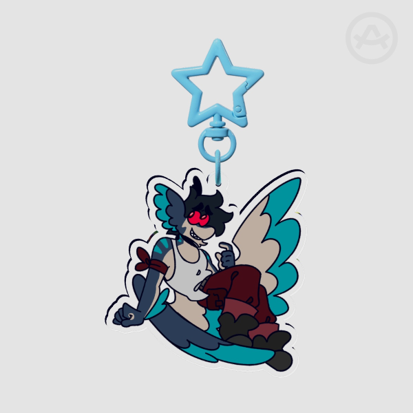 Seven keychain! (Bird Form)