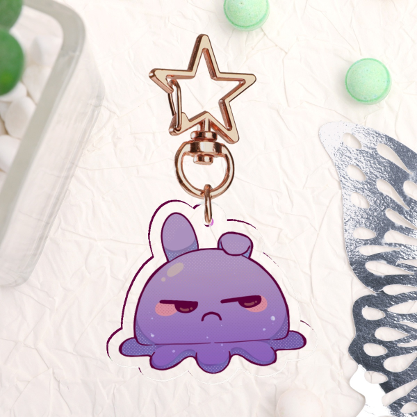 Double Mood Badrun Keychain