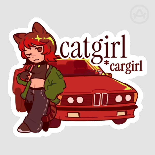 [OC] catgirl *cargirl