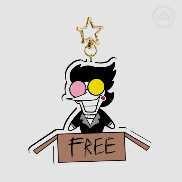 Spamton G. Spamton Deltarune Keychain