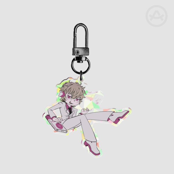 Delic Broken Glass Acrylic Keychains