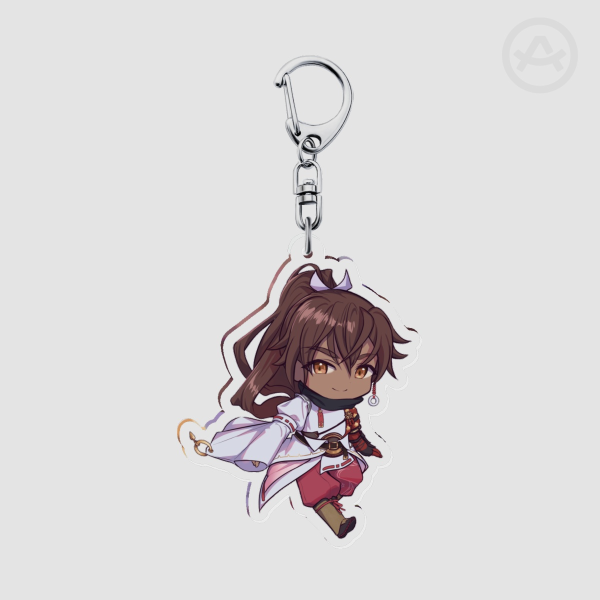 subaru 2.5 in Clear Acryllic Keychain Charm guardians of rune dragon factory azuma