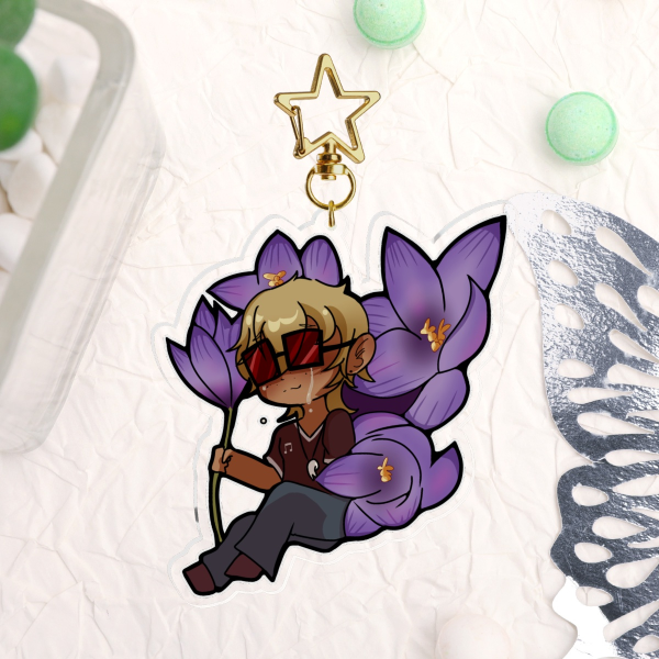 Lethe Hall - Hermes acrylic keychain