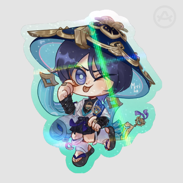 Holographic Scticker Wanderer