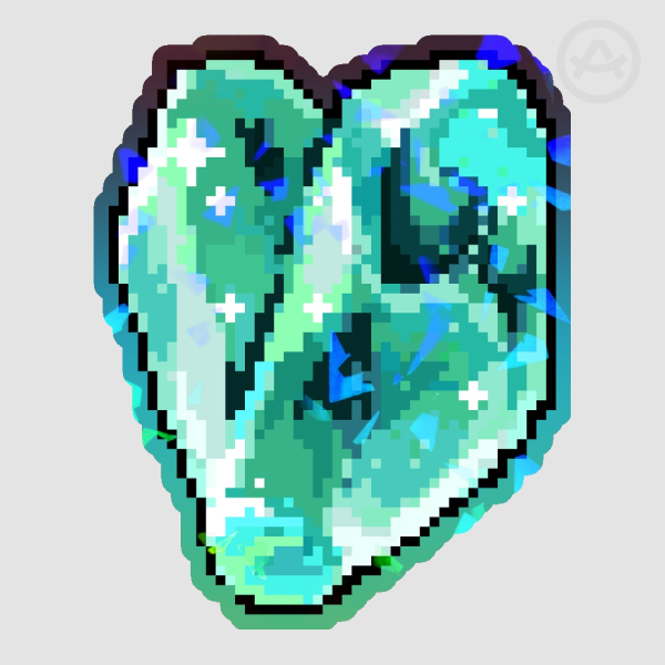 Phosphophyllite pixel sticker