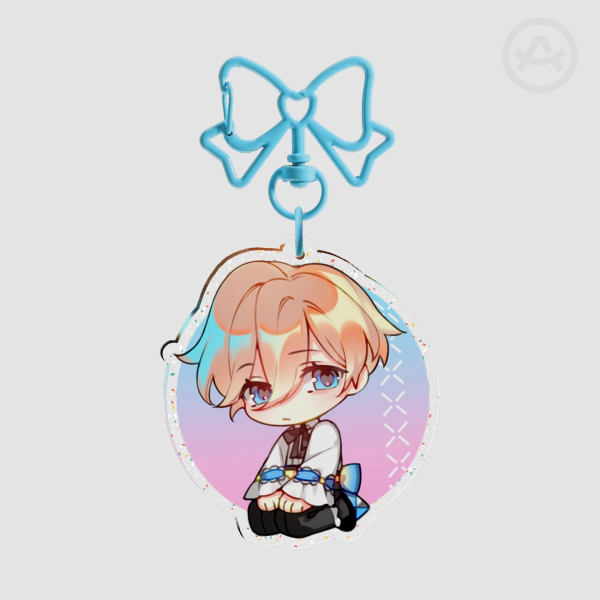 OC (Ren) Glitter Acrylic Charm