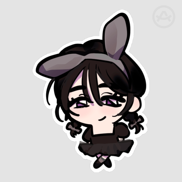 [ALNST] sua bunny cafe sticker