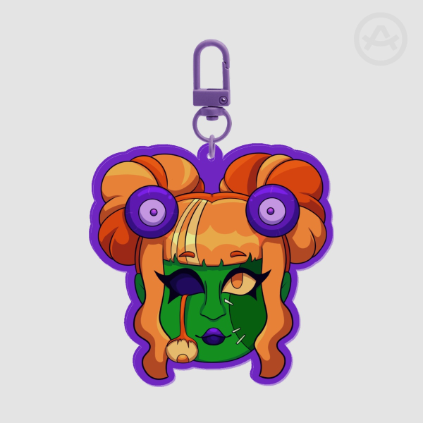 Zombie Girlz - Creepy Cute Undead Keychain