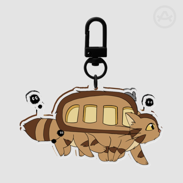 Catbus Keychain