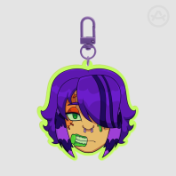 Zombie Girlz - Zombie Scene Kid Keychain