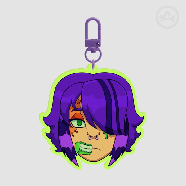 Zombie Girlz - Zombie Scene Kid Keychain
