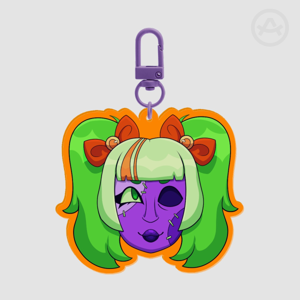 Zombie Girlz - Cheer Squad Ghoul Keychain