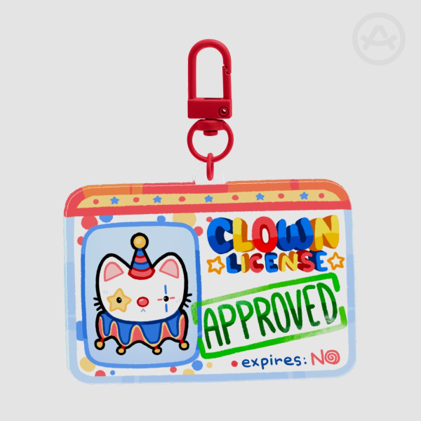 Clown License Badge
