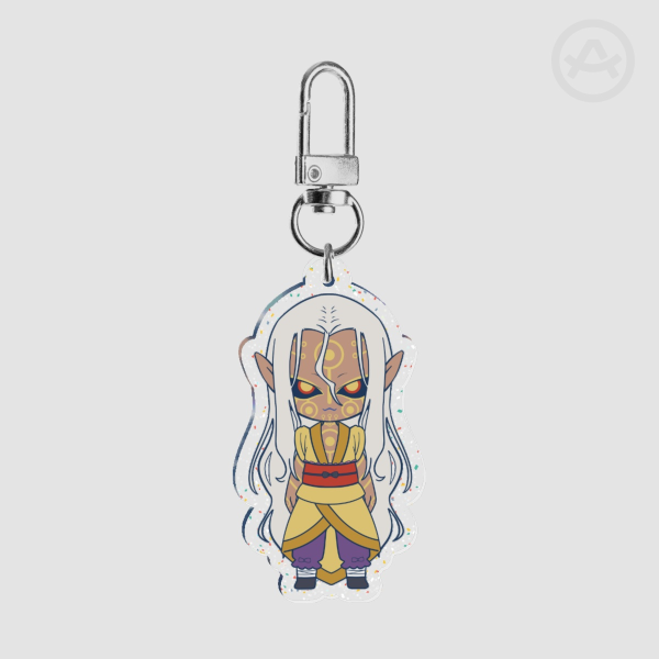 Hyper acrylic keychain