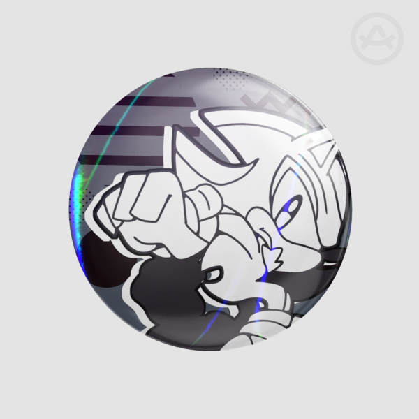 Chibi Shadow Round Badge