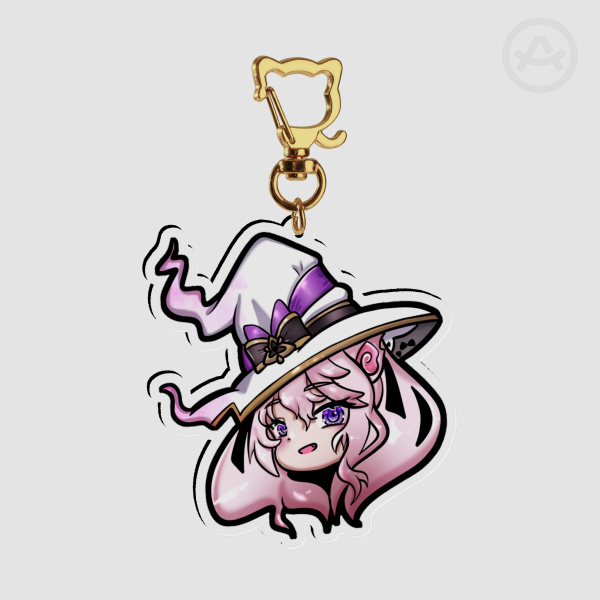 Nyanners Clear Acrylic Keychains
