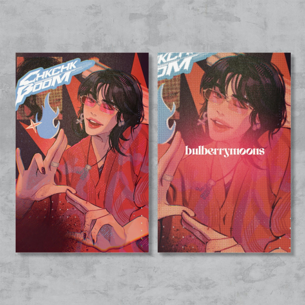 Hyunjin Stray Kids Chkchk boom Postcards