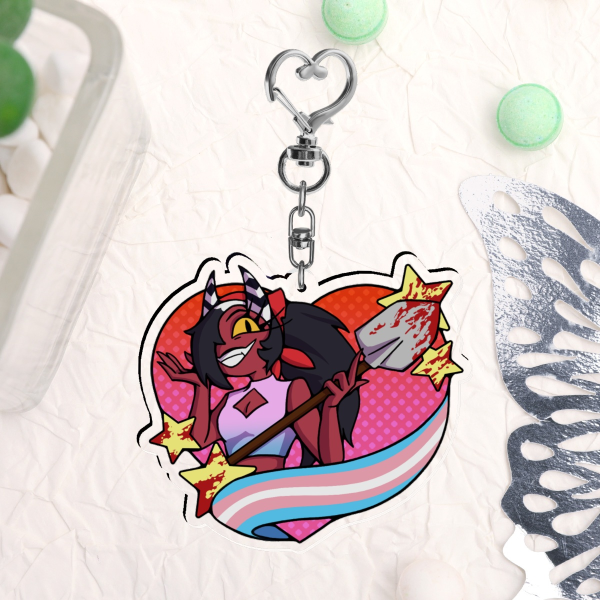 Sallie May Pride Acrylic Keychain