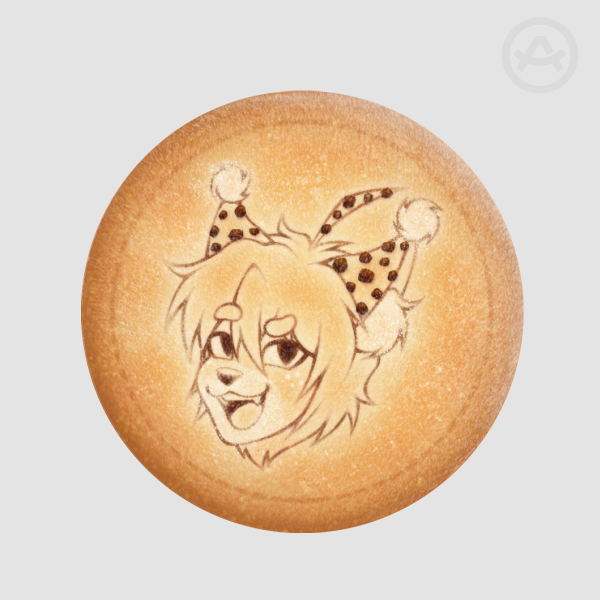Chocolate-Chip-Cookie Yeonwoo Plush Badge