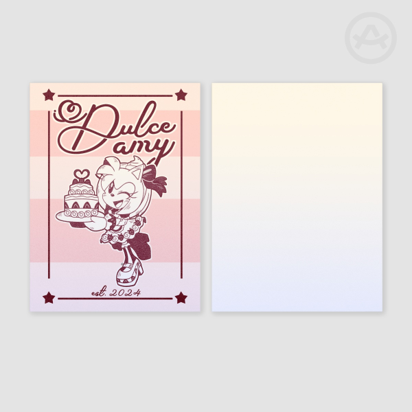 Dulce Amy Pearl Paper Photocard