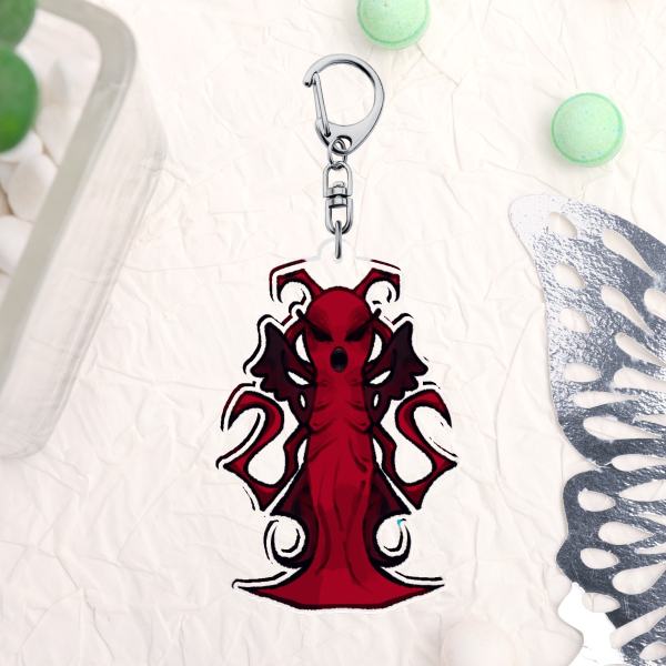 Imaginary Friend / Red Schizophrenia Simulator | Roblox Pressure | Acrylic Keychains