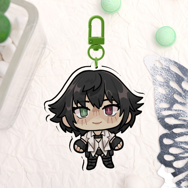Dmc 5 Lady Clear Acrylic Keychain