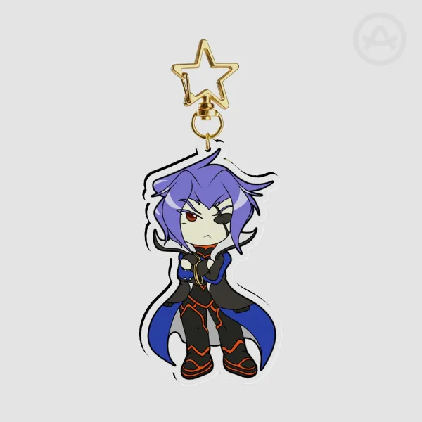 Lucian Clear Acrylic Keychains [Boktai Lunar Knights]