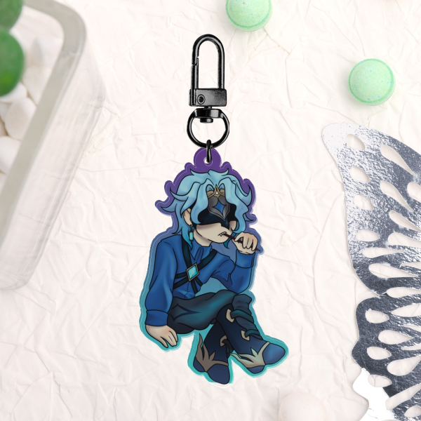 Double sided Dottore Keychain