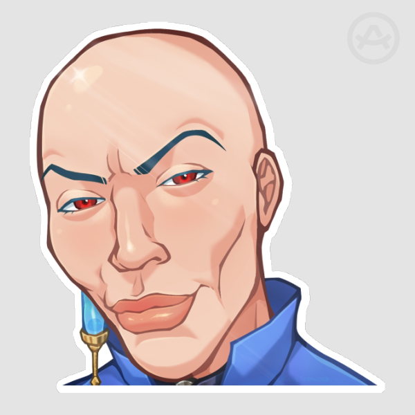 Mewing Sigma Dottore Sticker