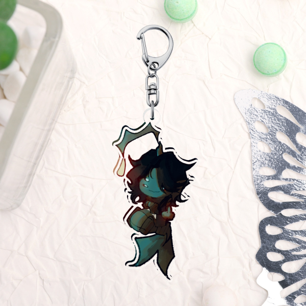 Sebastian Solace , y'know, the reason why most player played the game at first? | Roblox Pressure | Acrylic Keychain