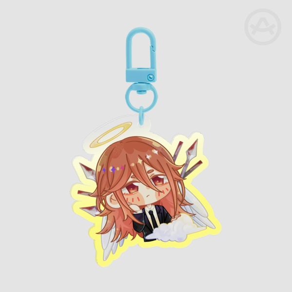 [Chainsaw Man] Angel Devil Colored Edge Acrylic Keychains