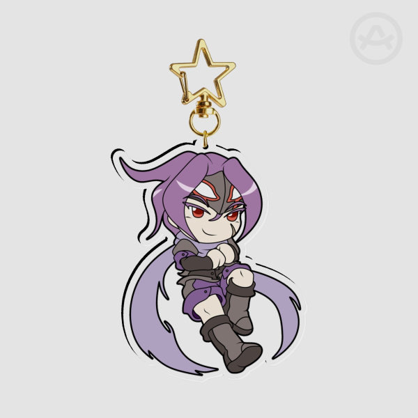 Sabata Clear Acrylic Keychains