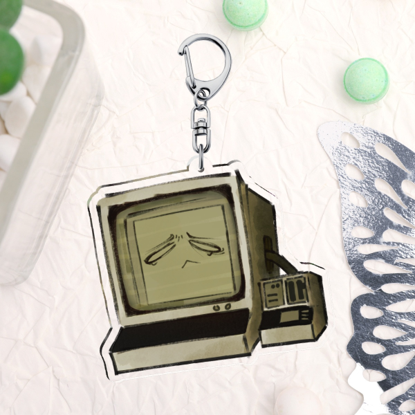 P.AI.nter our beloved depressed mood swing pooter  | Roblox Pressure | Acrylic Keychains