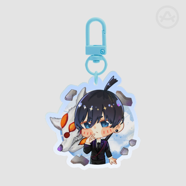 [Chainsaw Man] Colored Edge Acrylic Keychains