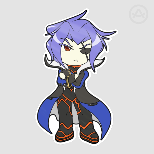 Lucian Die Cut Stickers
