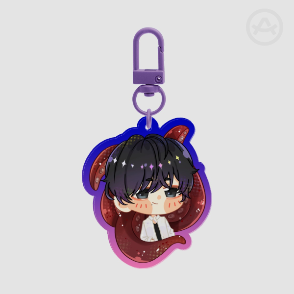[Chainsaw Man] Yoshida Colored Edge Acrylic Keychains