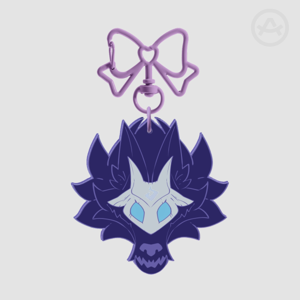 Kindred/Wolf Keychain