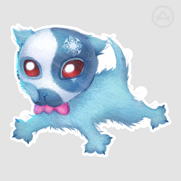 Kitty Dottore Sticker