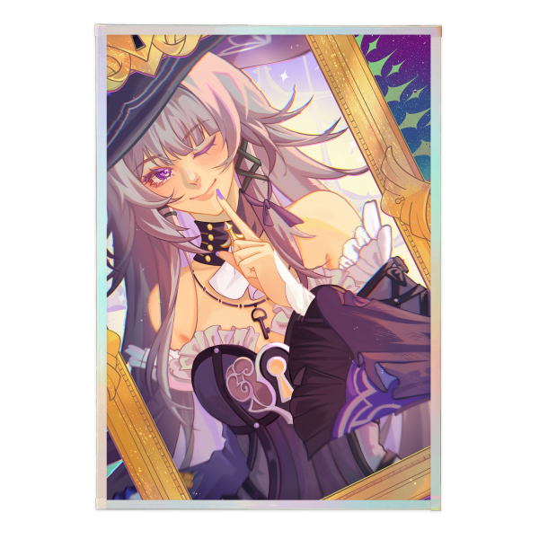 [HSR] The Herta Art Boards with Rainbow-Edged - 5.8" x8.3"(148x210mm)